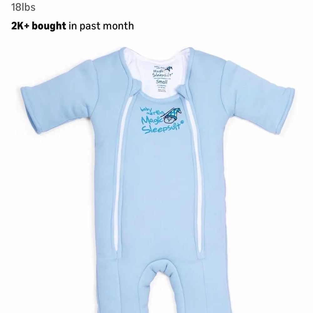 Baby Merlin's Magic Sleepsuit 3-6mo